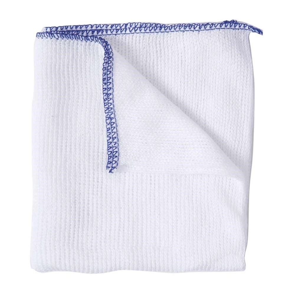  JanSan Stockinette Bleached Dishcloths Blue