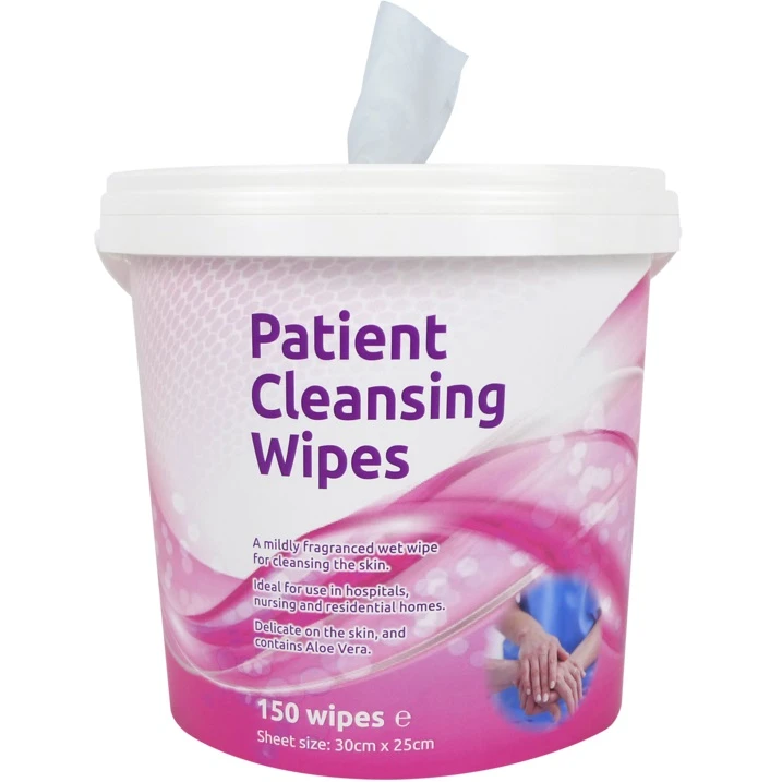 Ecotech Patient Cleansing Wipes Bucket 