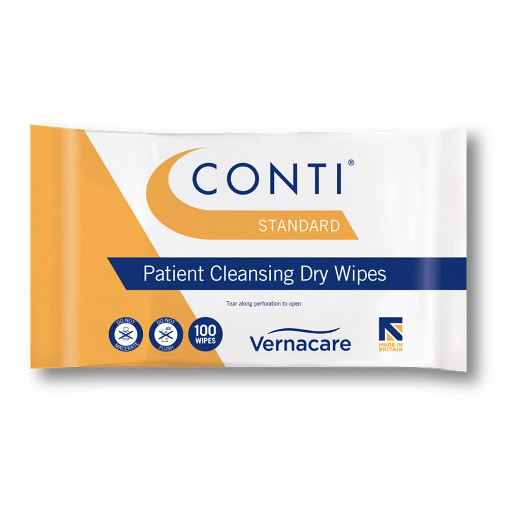  Conti Standard Patient Cleansing Dry Wipes 