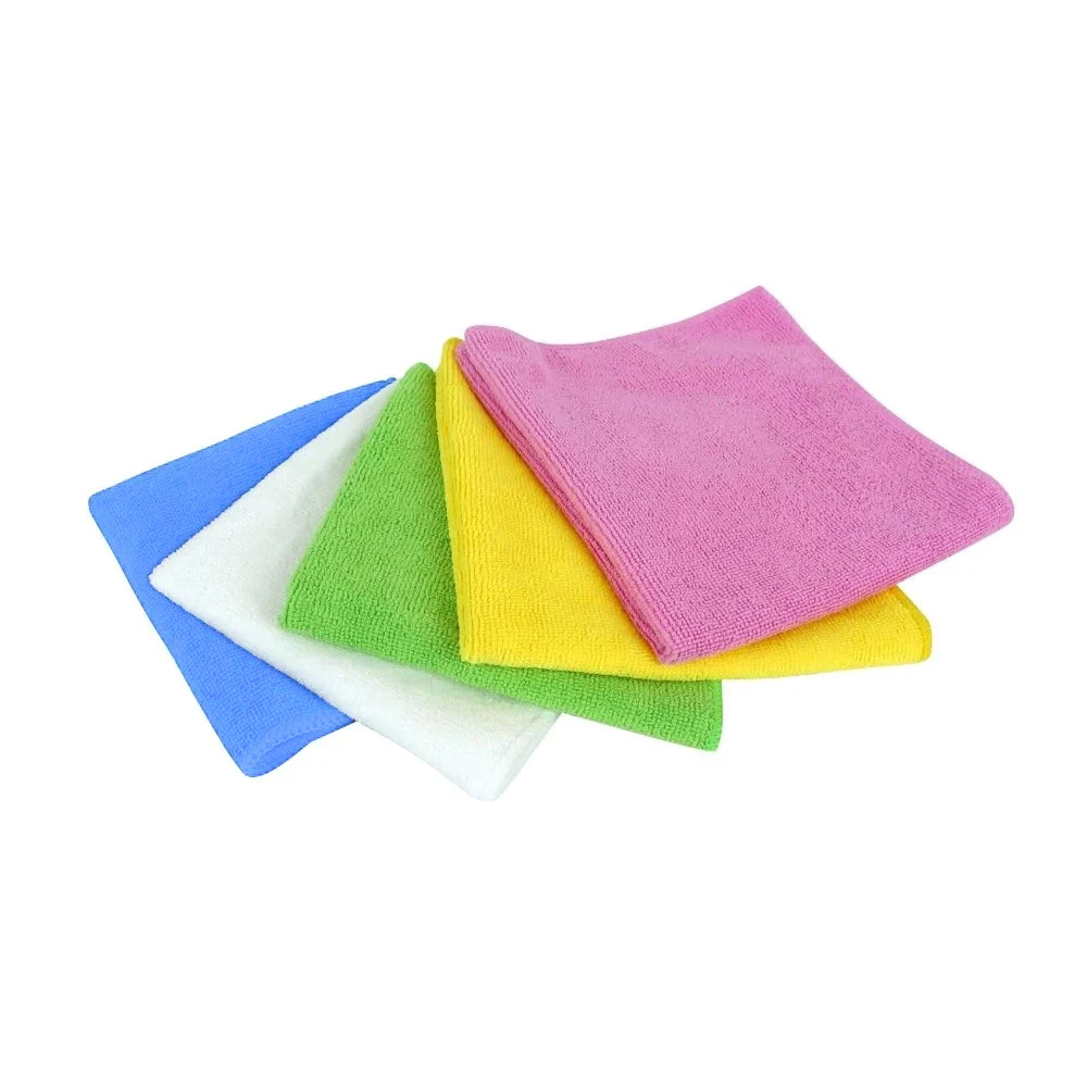 JanSan Contract Microfibre Cloths Assorted Colours