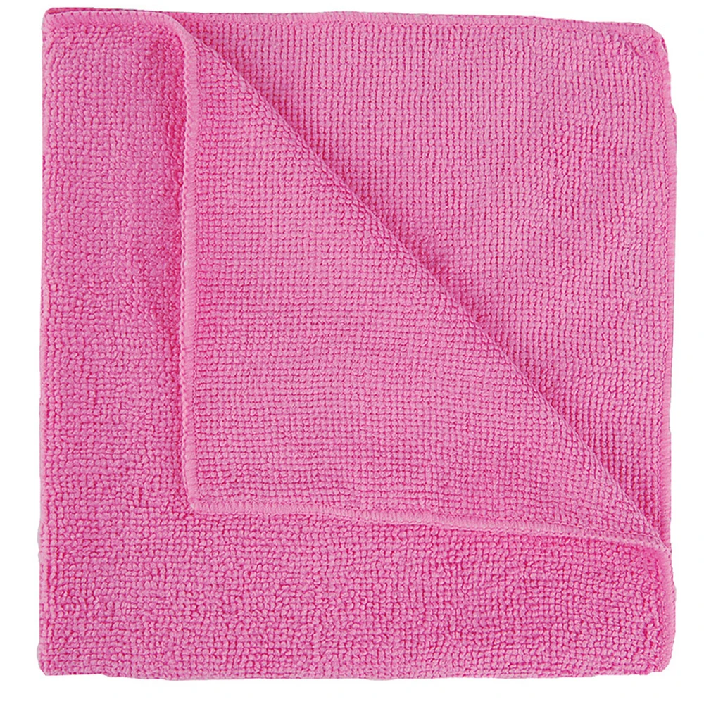 JanSan Contract Microfibre Cloths Red 