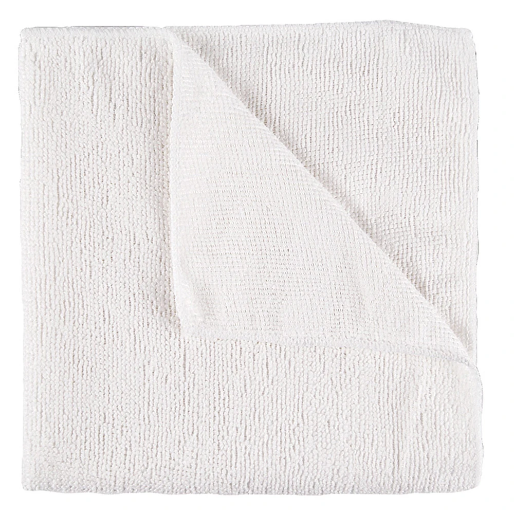  JanSan Contract Microfibre Cloths White 