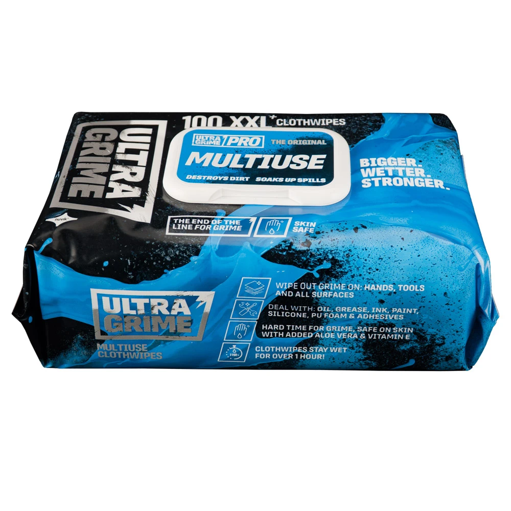  Ultragrime Pro Multiuse XXL Clothwipes 