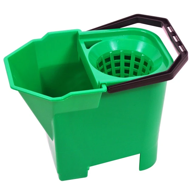  JanSan Bulldog Mop Bucket 6 Litre Green 