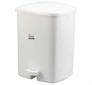 Pedal Bin 15 Ltr White 