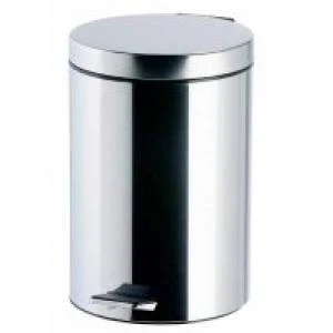  JanSan Pedal Bin Stainless Steel 12 Litre 