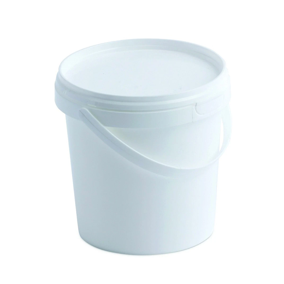 JanSan Plastic Round Poly Tub Handle & Lid 5ltr