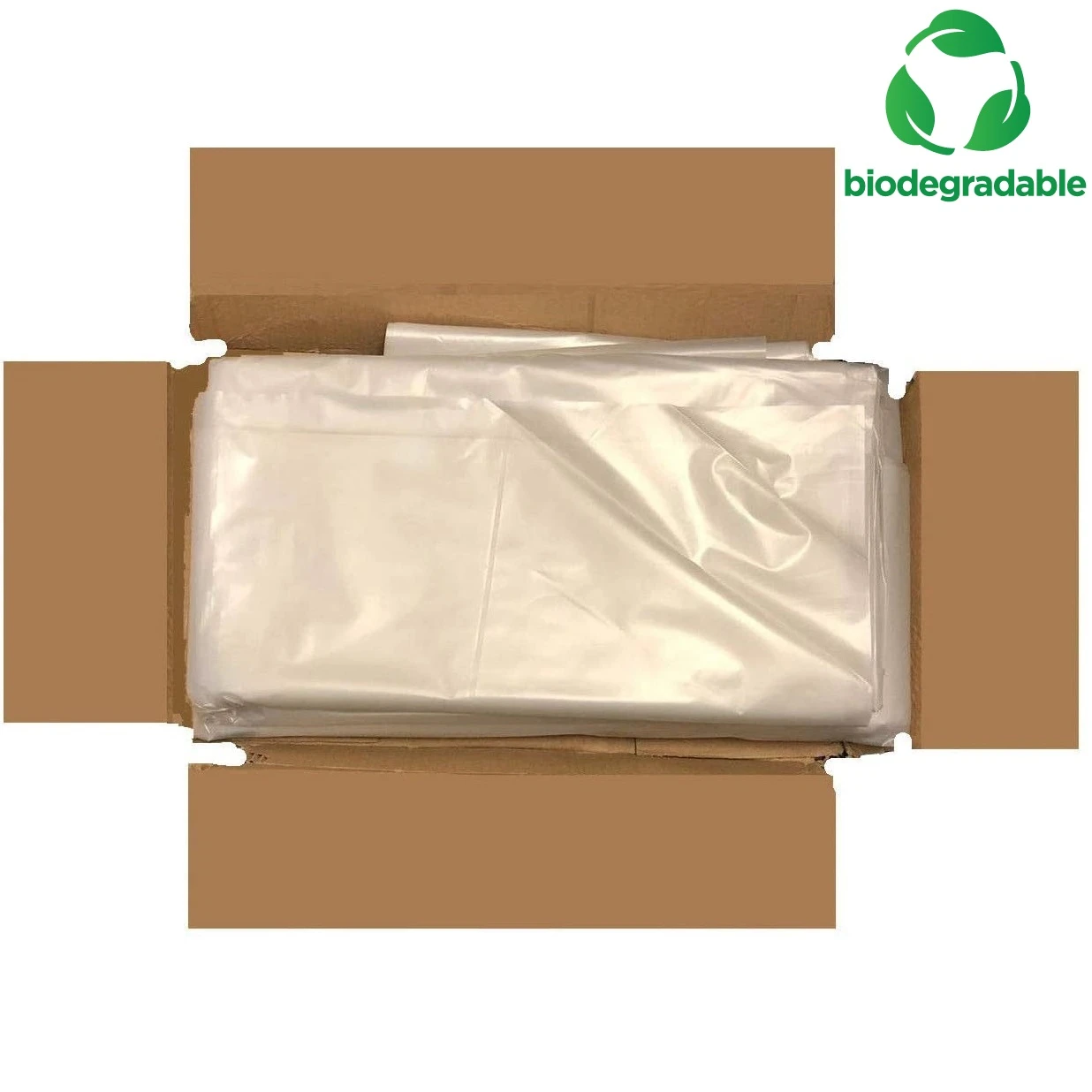 JanSan Biodegradable OXO Refuse Sacks Clear