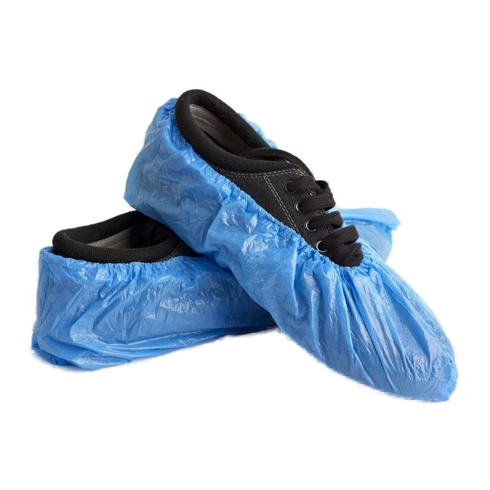  JanSan Disposable Overshoes Blue 14" 