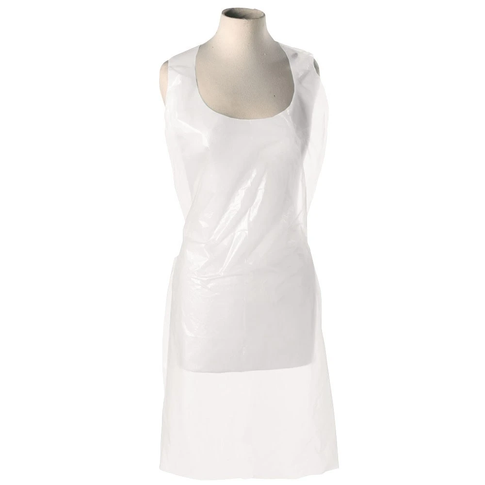  JanSan Light Duty Apron Polythene Roll Whi White