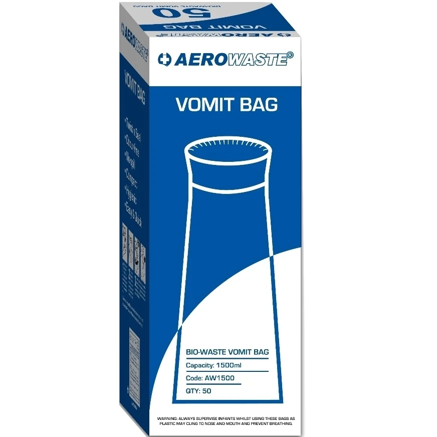  HSE Disposable Sick Vomit Bags 