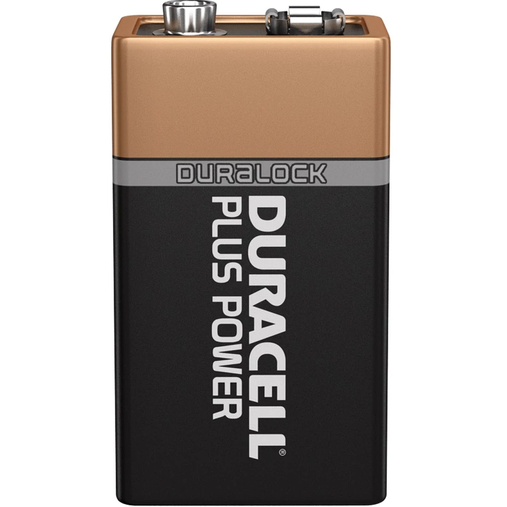 Duracell Plus 9V PP3 6LR61 Battery 