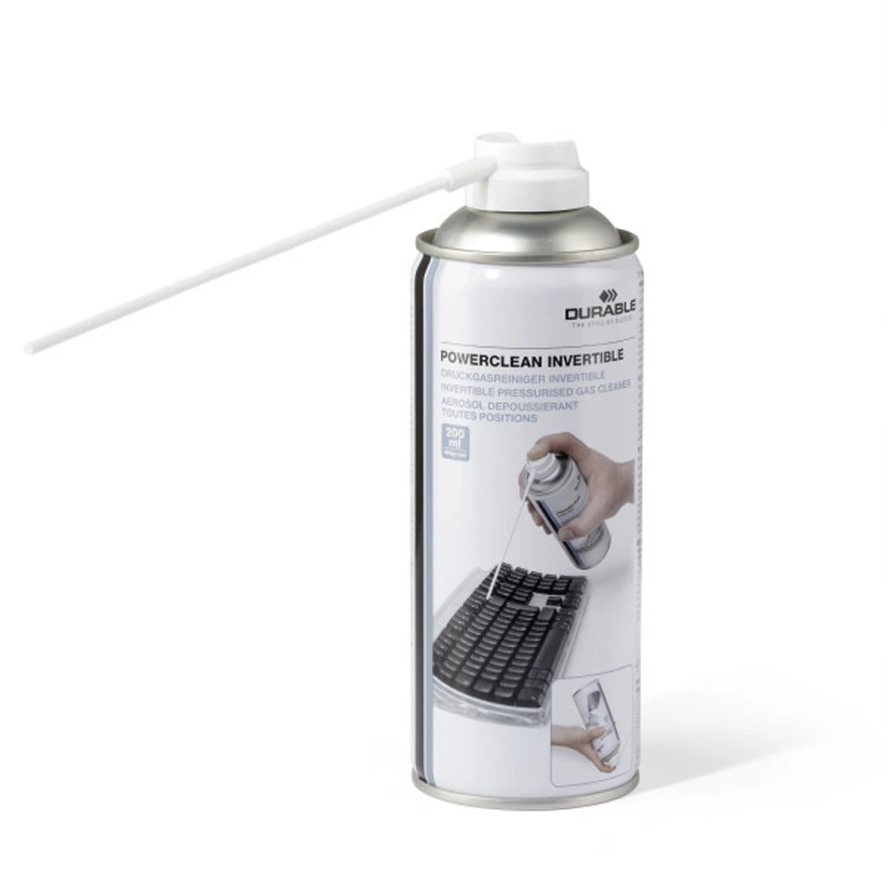  Durable Powerclean Invertible Air Duster 200 mL