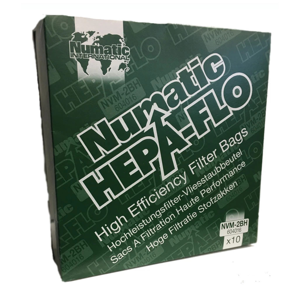  Numatic NVM-2BH 604016 HepaFlo Dust Filter Dry Vacuum Bags