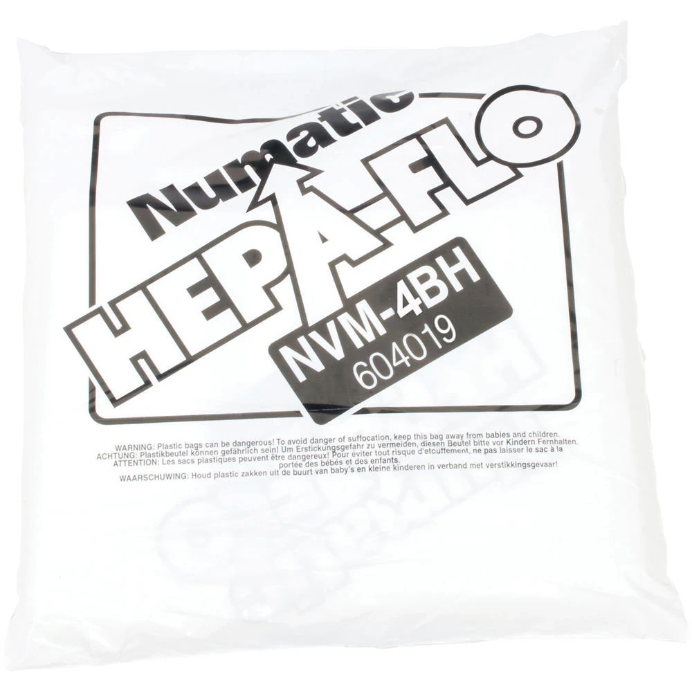  Numatic NVM-4BH 604019 HepaFlo Dust Filter Dry Vacuum Bags