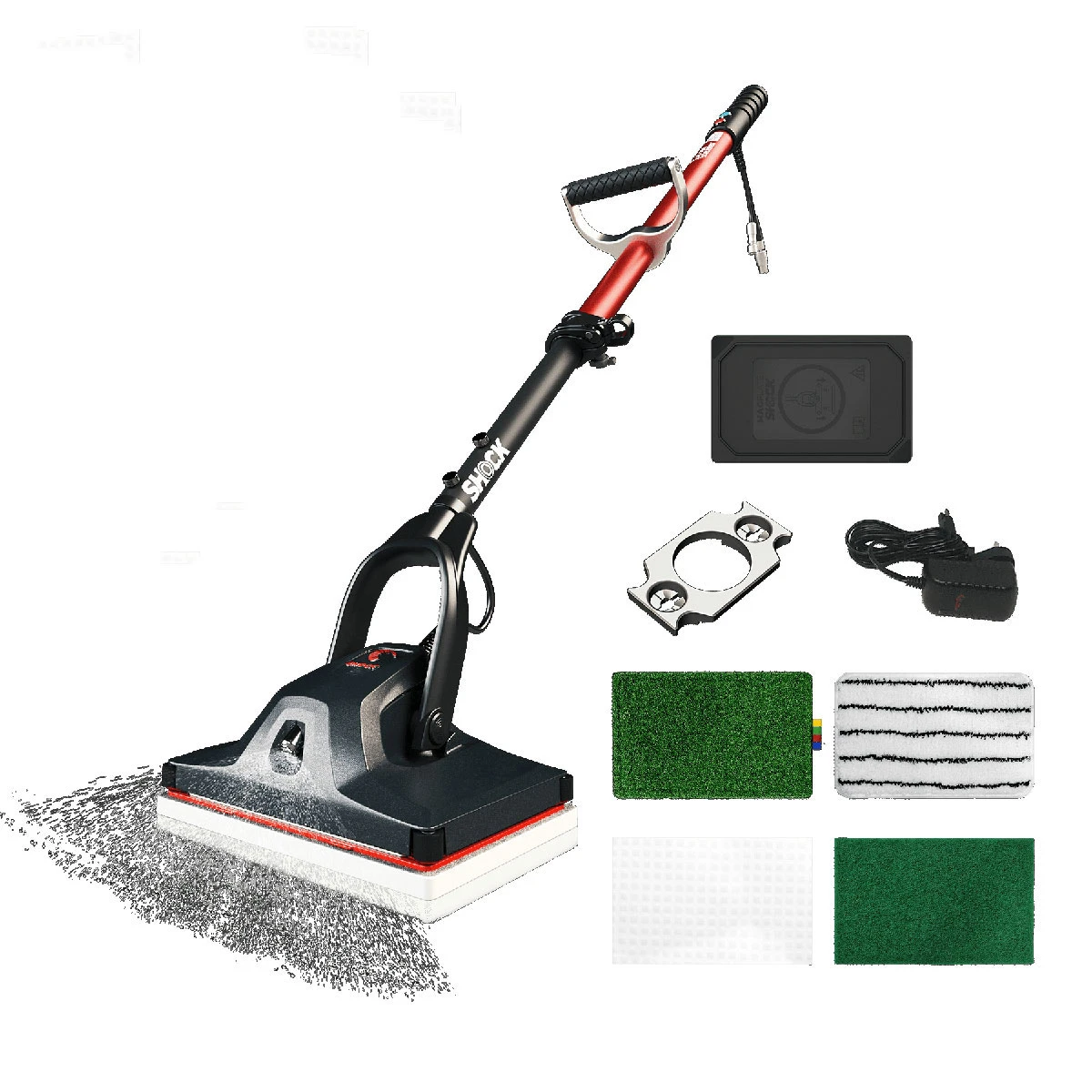 MotorScrubber Shock Oscillation Floor Scrubbing Machine Starter Kit 5000rpm