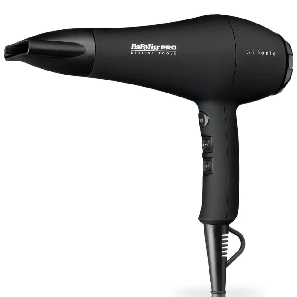  BaByliss Pro GT Ionic Hairdryer 2000w Black