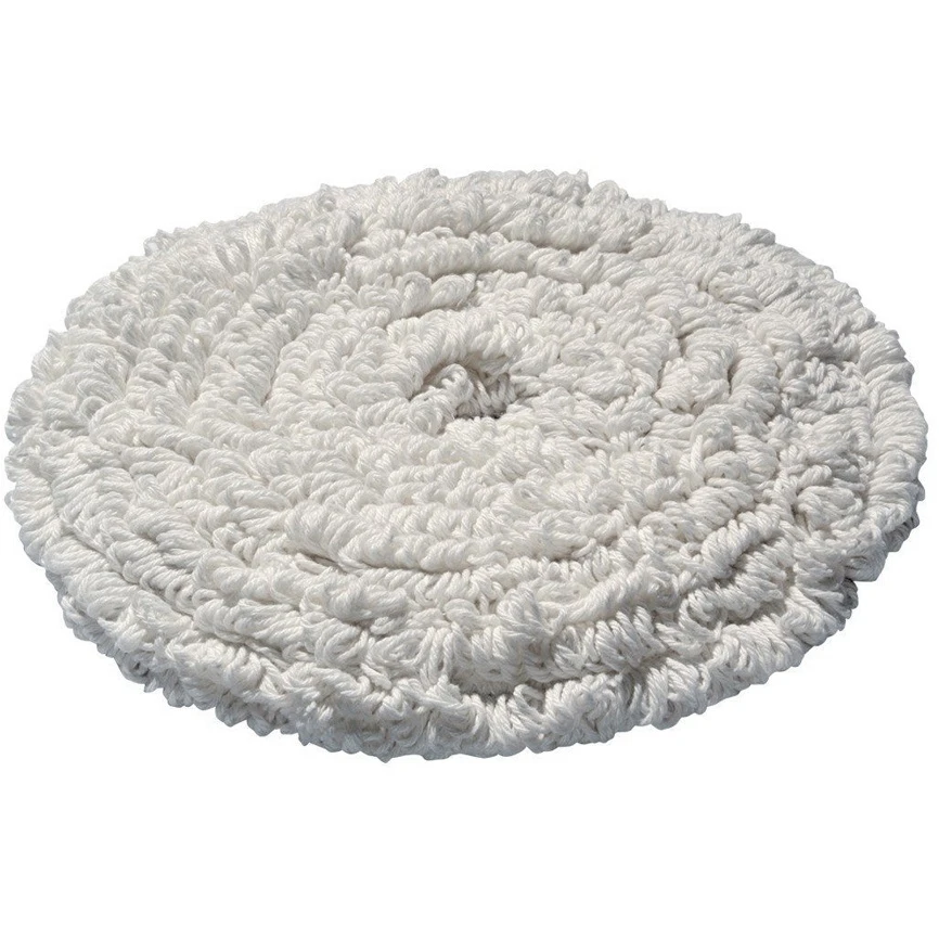 JanSan Carpet Bonnet Mop White 15" 