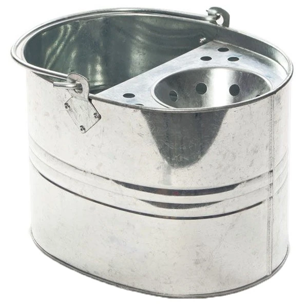  JanSan Galvanised Metal Mop Bucket 15 Litre