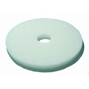 JanSan Floor Polishing Pads 11&quot; White 