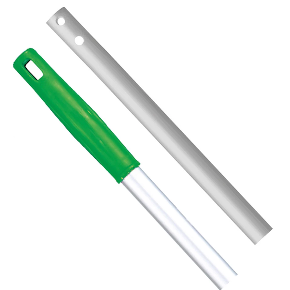 JanSan Lightweight Aluminium E Clip Handle 54" 137cm Green