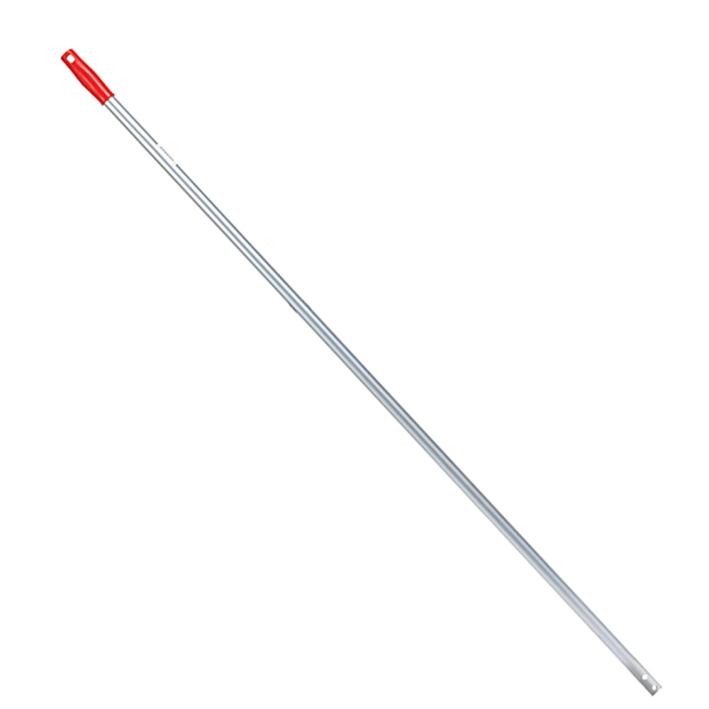 JanSan Lightweight Aluminium E Clip Handle 54" 137cm Red