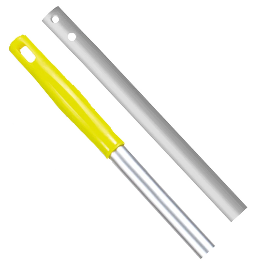  JanSan Lightweight Aluminium E Clip Handle 54" 137cm Yellow