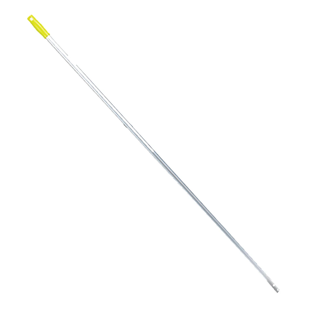 JanSan Lightweight Aluminium E Clip Handle 54" 137cm Yellow