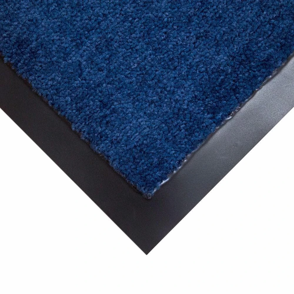 Coba Entraplush Plush Entrance Doormat Blue 0.6m x 0.9m 36&quot;