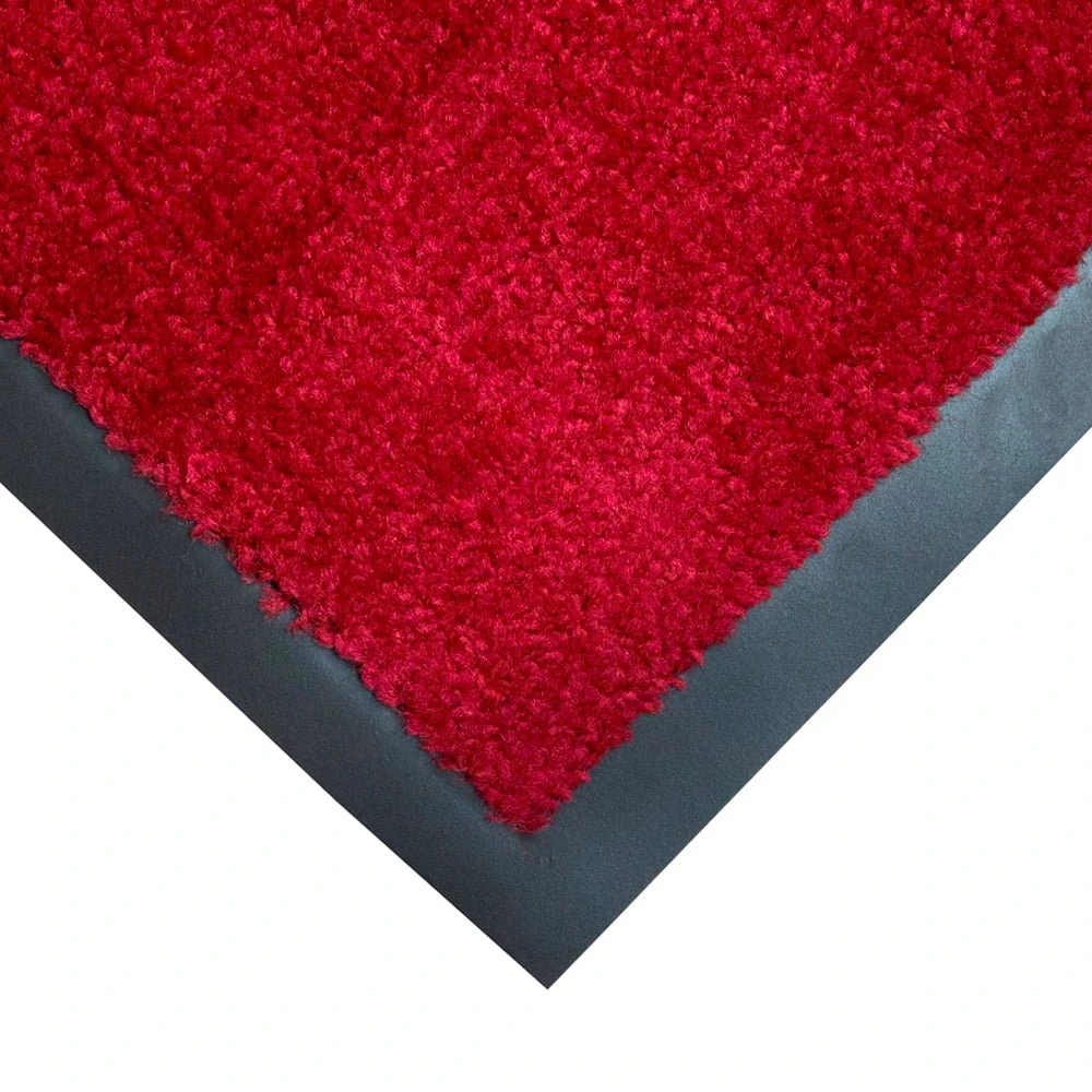  Coba Entraplush Plush Entrance Doormat Red 0.6m x 0.9m 36"