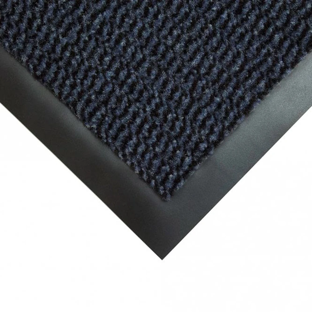 Coba Vyna-Plush Entrance Barrier Doormat Blue 0.6m x 0.9m 36&quot;