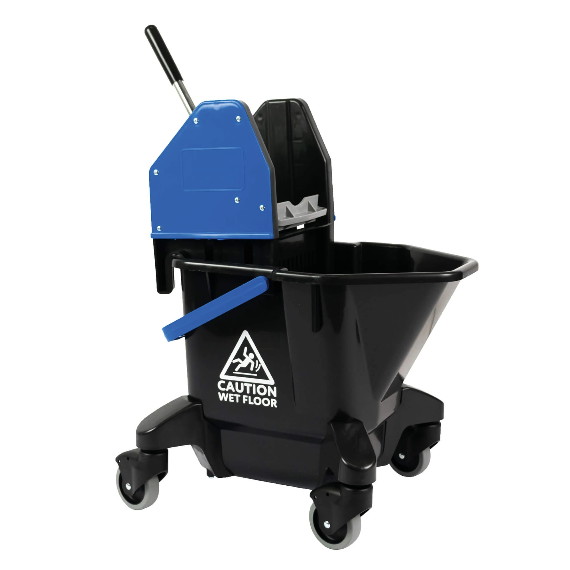 JanSan Recycled Kentucky Bucket &amp; Wringer 13 Litre Blue