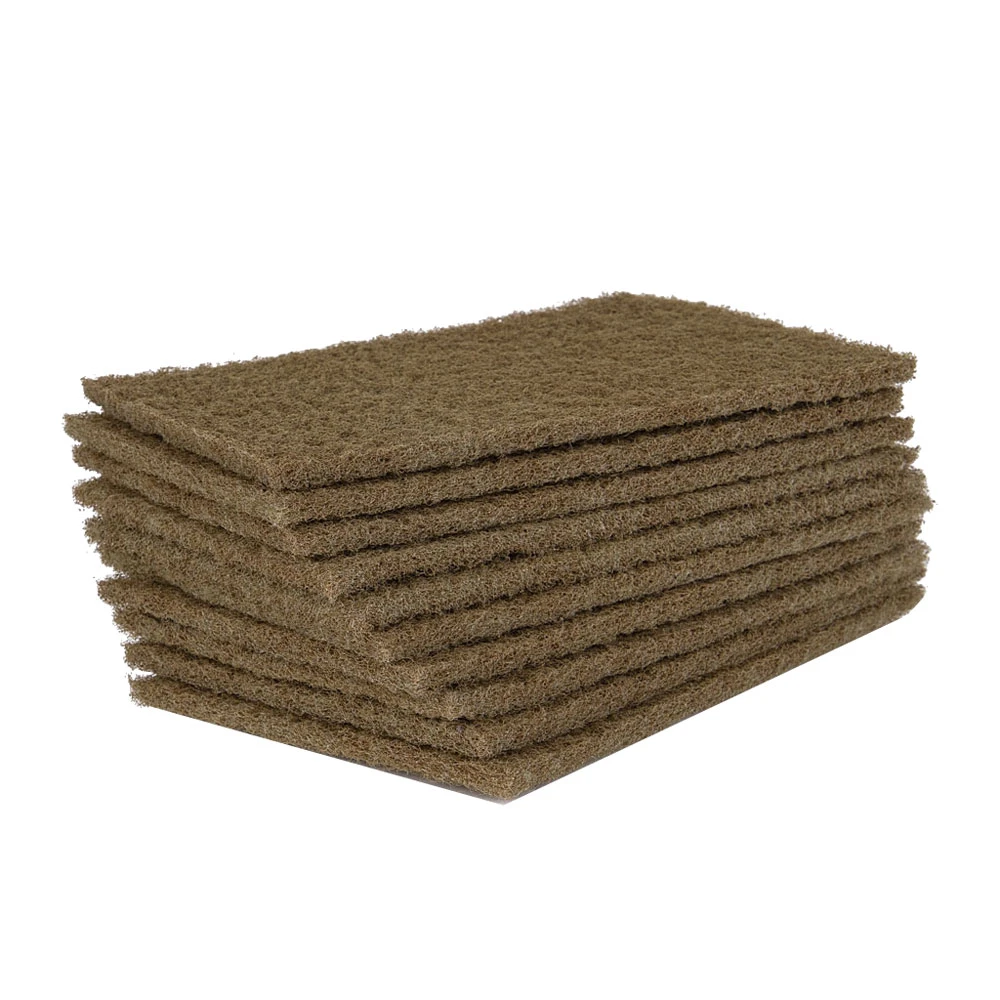  JanSan Ecofibre Recycled Natural Scourer Brown