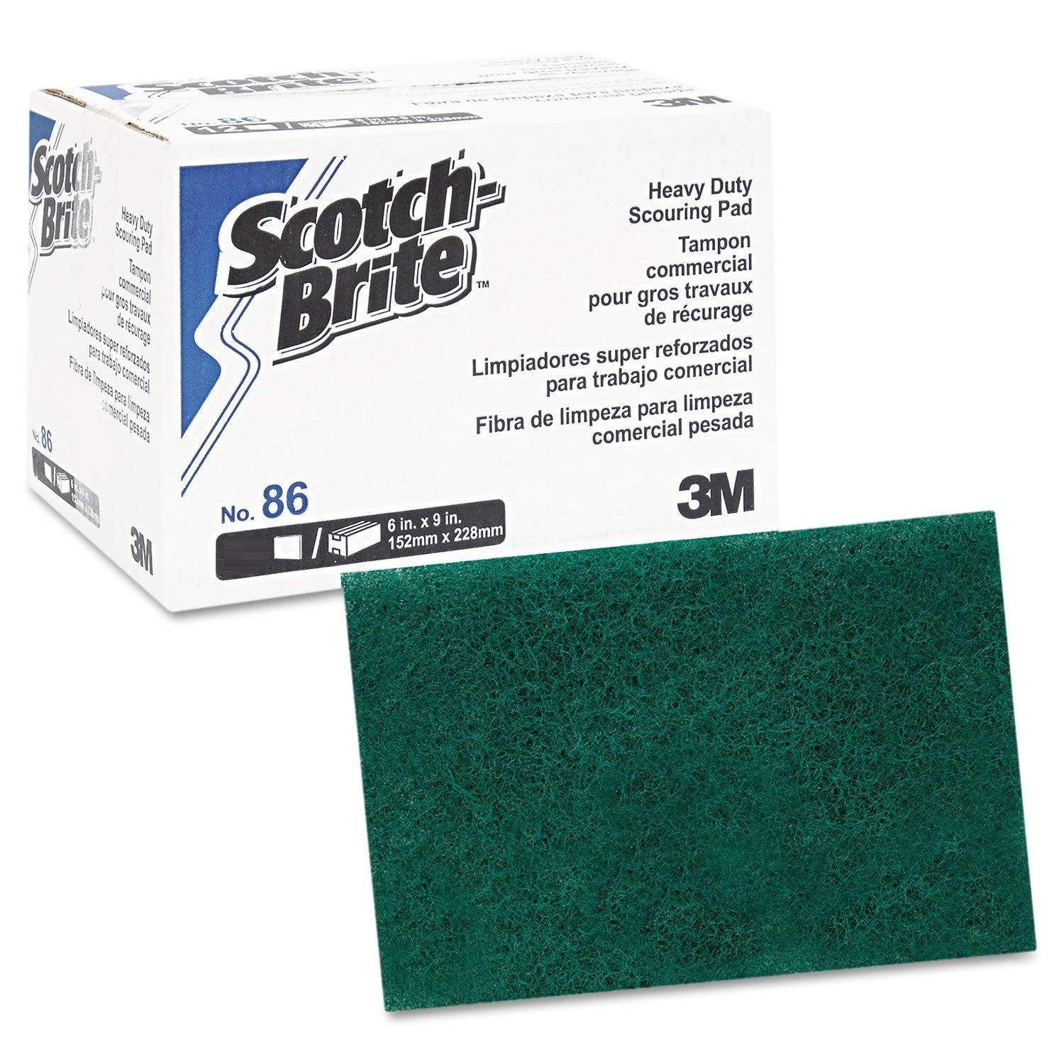  3M Scotch-Brite No.86 Heavy Duty Scouring Pad