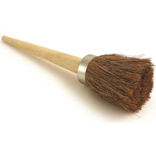 JanSan Wooden Short Handle Tar Brush 