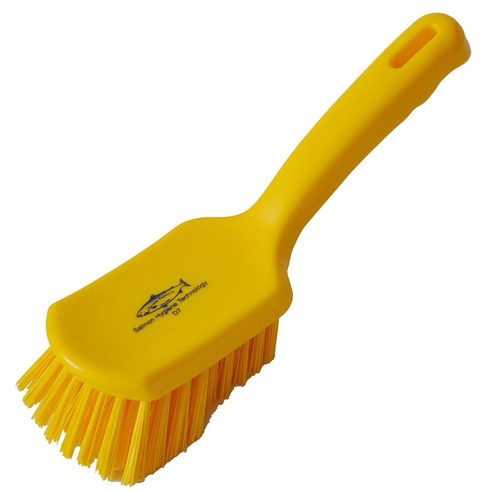  HillBrush Premier Hand Churn Brush Medium Yellow