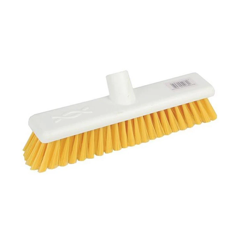  JanSan Broom Head Washable Soft Yellow 12" 30cm