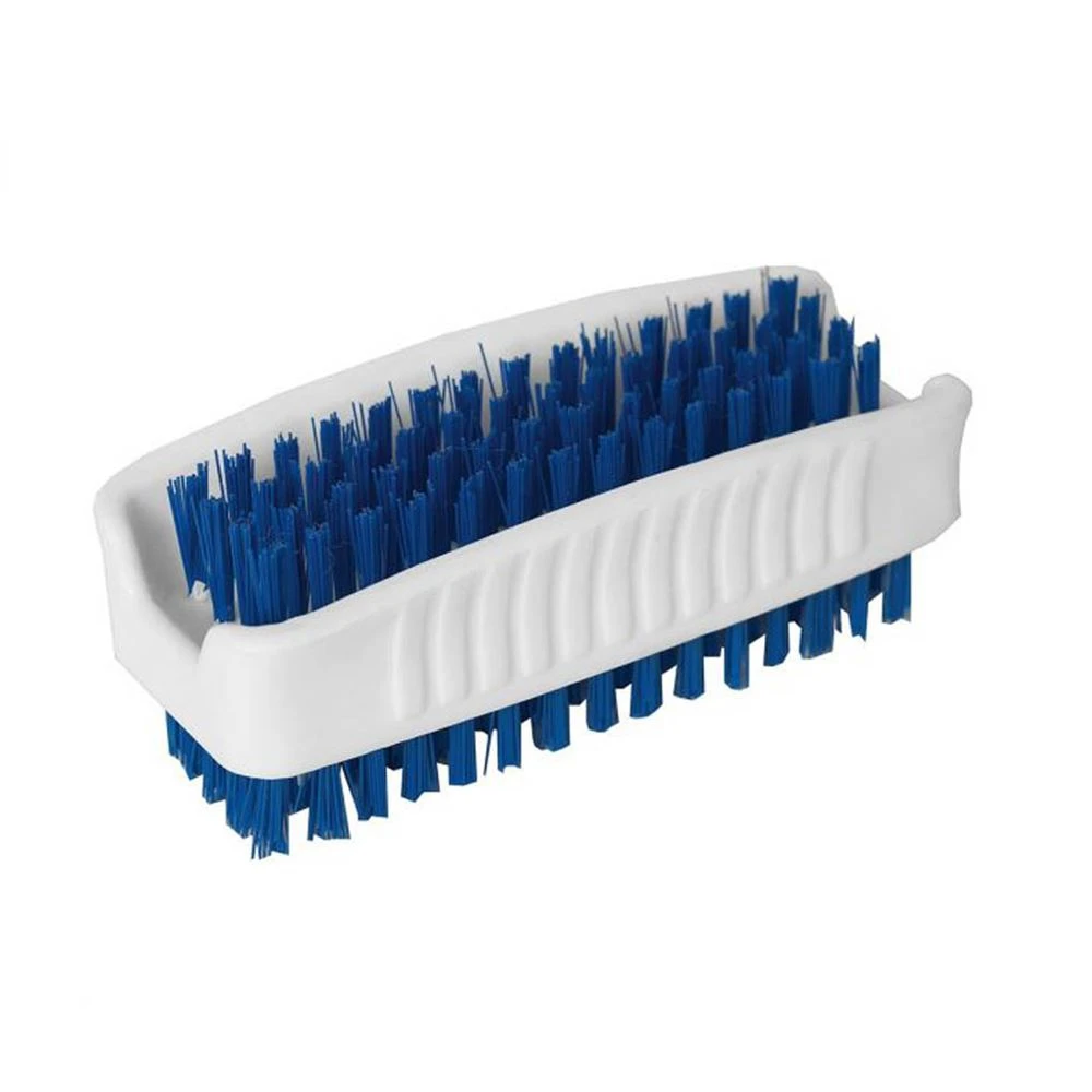  JanSan Double Sided Nail Brush Blue 