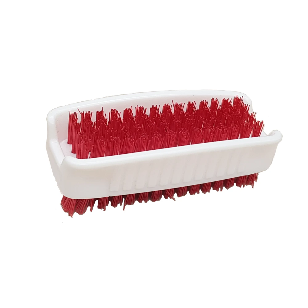  JanSan Double Sided Nail Brush Red 