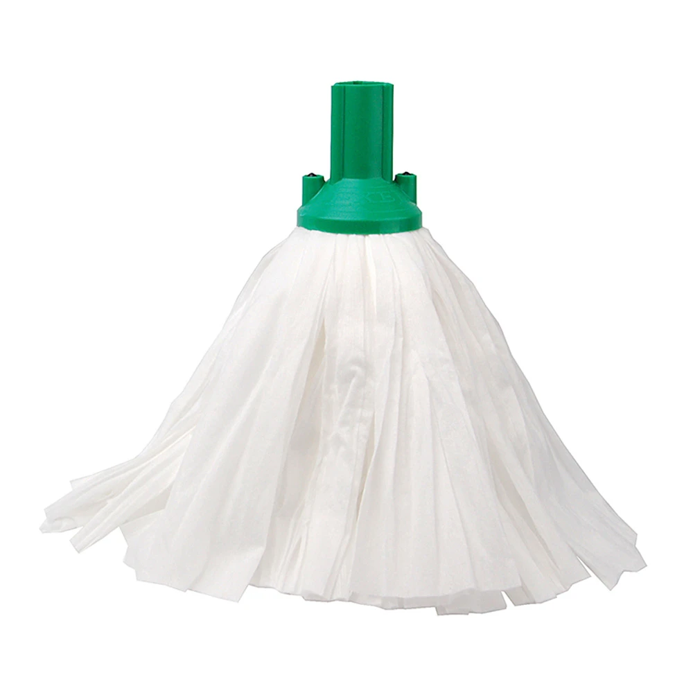 JanSan Exel Big White Mop Head 117g Large Green