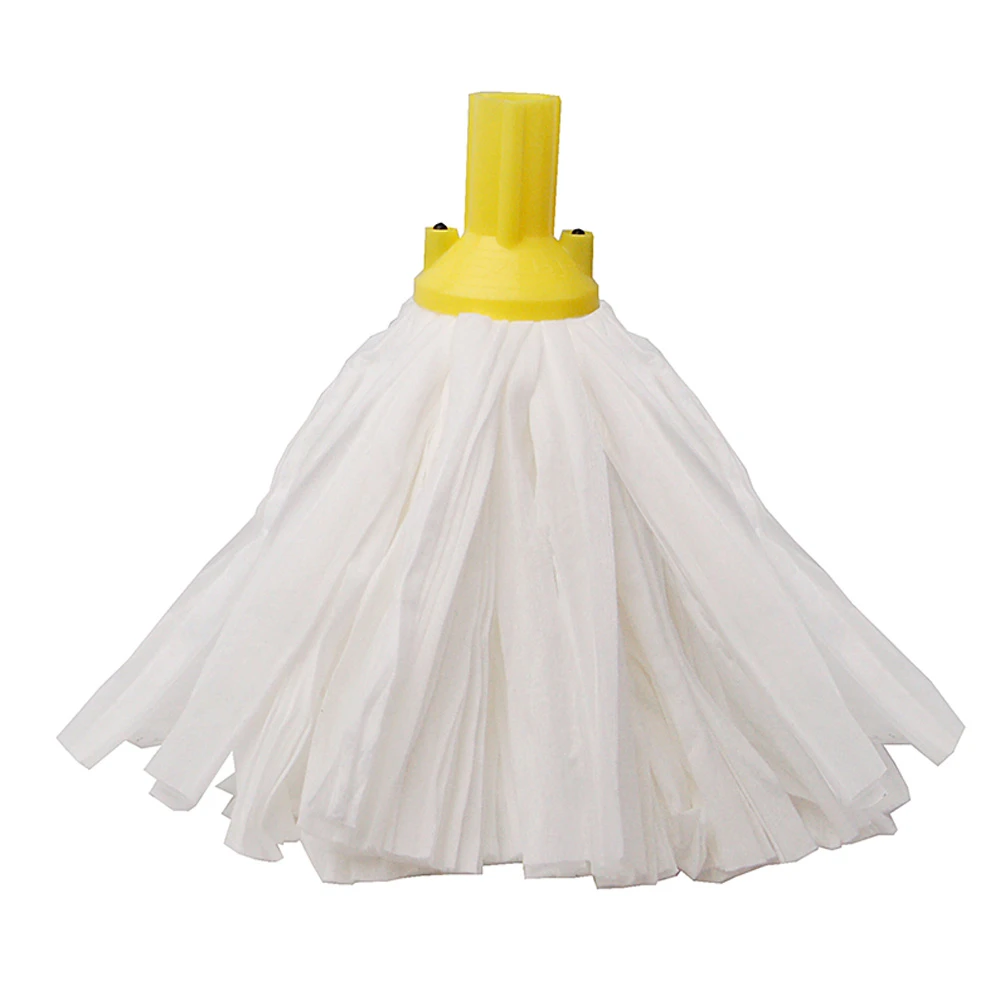 JanSan Exel Big White Mop Head 117g Large Yellow