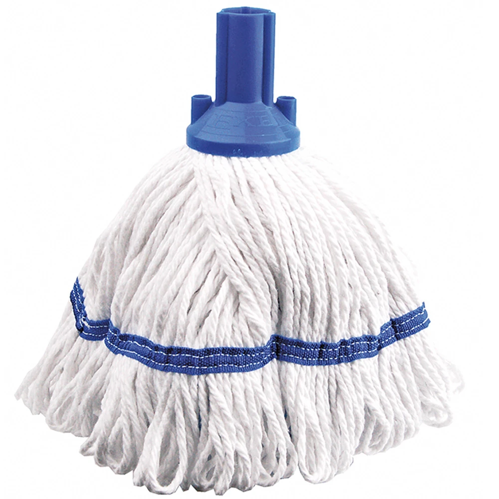 JanSan Exel Revolution Synthetic 250g Mop Heads Blue