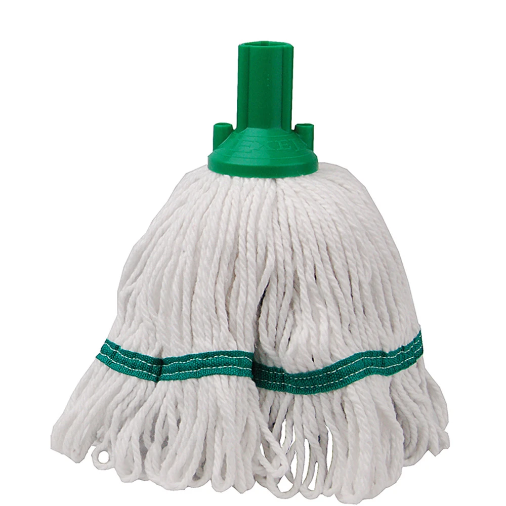 JanSan Exel Revolution Synthetic 250g Mop Heads Green