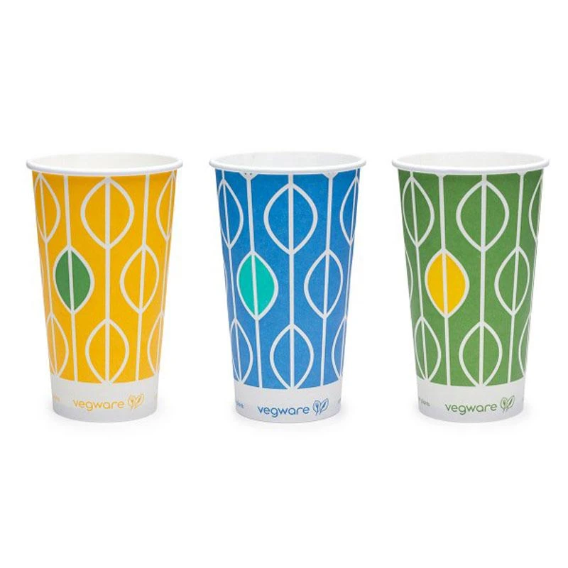  Vegware Hula Paper Cups 96 Series 22oz 650ml