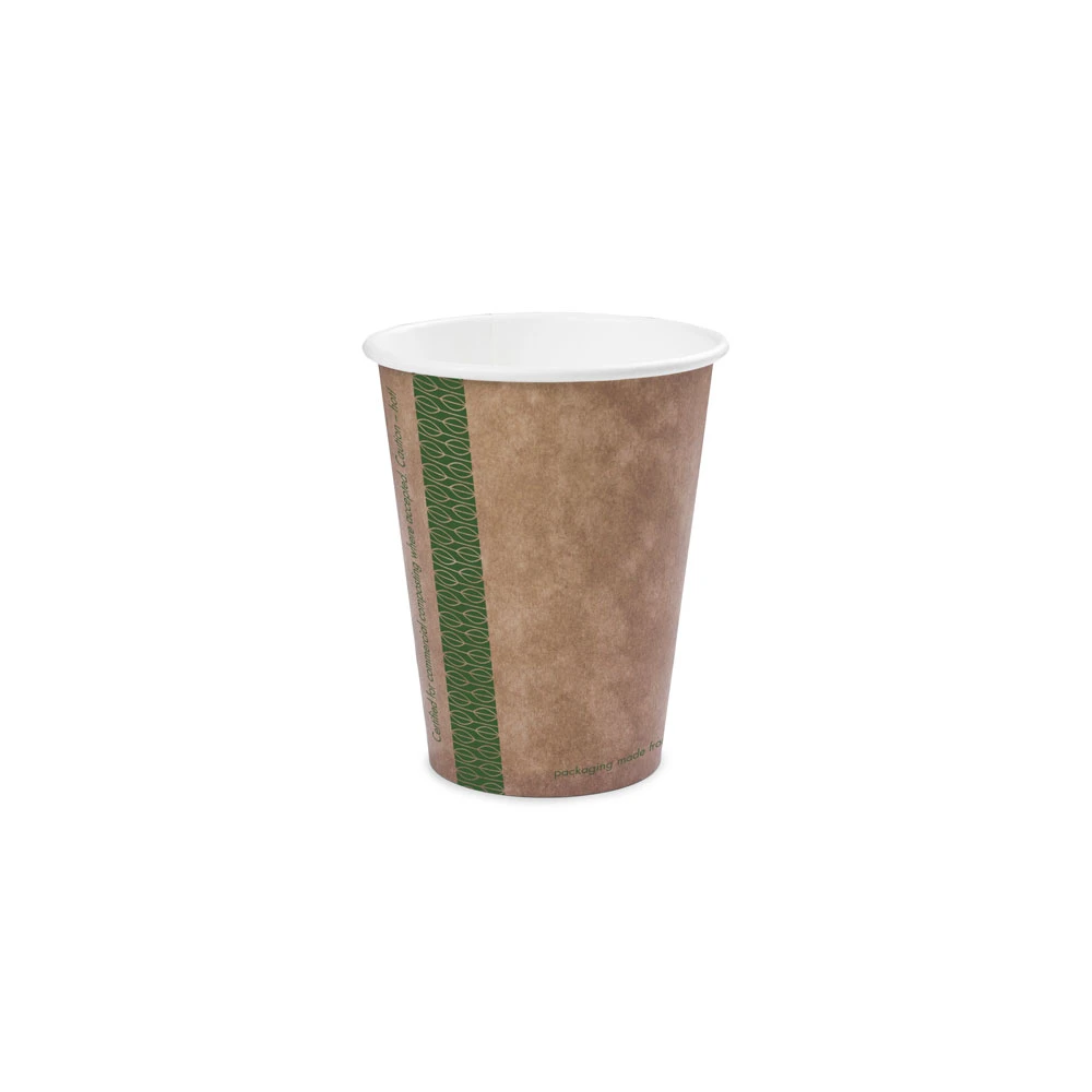  Vegware Kraft Single Wall Hot Paper Cups 79 Series 8oz 240ml