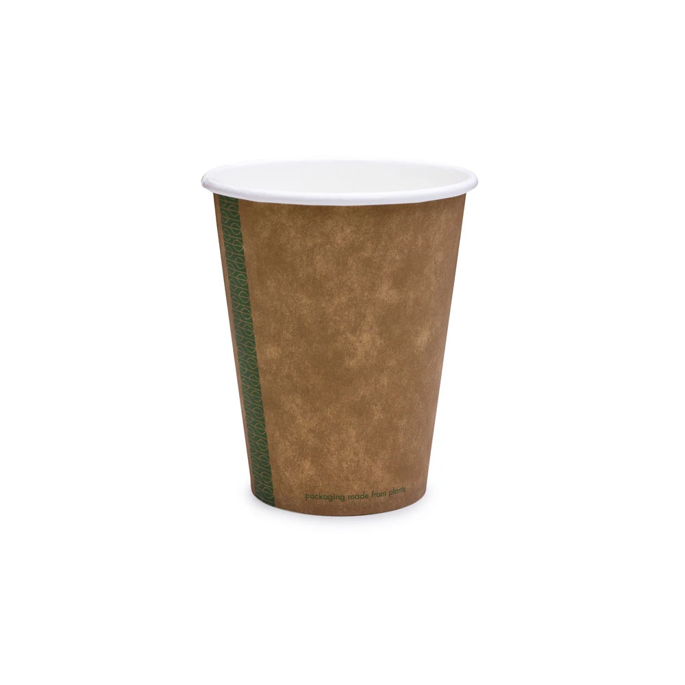  Vegware Kraft Single Wall Hot Paper Cups 89 Series 12oz 355ml