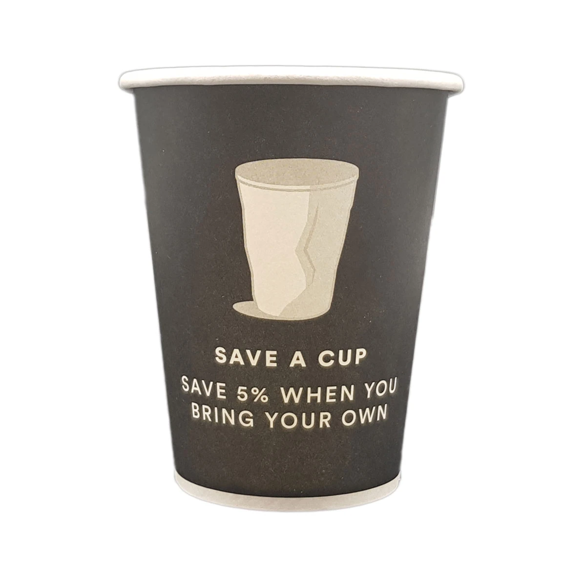 JanSan Eco Single Wall NFF Printed Cup 8oz 