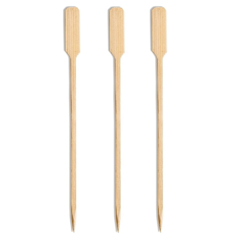 Bamboo Paddle Shaped Skewer 6&quot; 150mm 