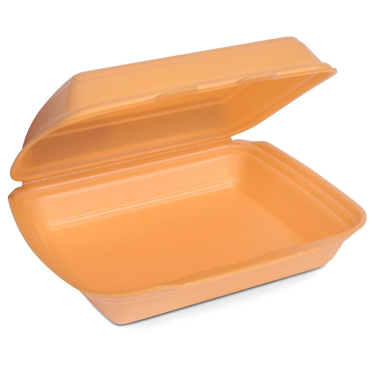  JanSan HP3 Polystyrene Hinged Meal Box 