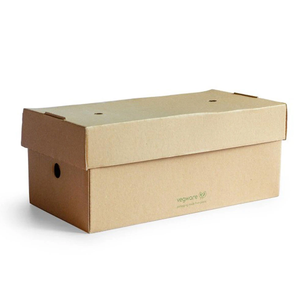 Vegware Premium Burger Meal Box 9 x 5&quot; 